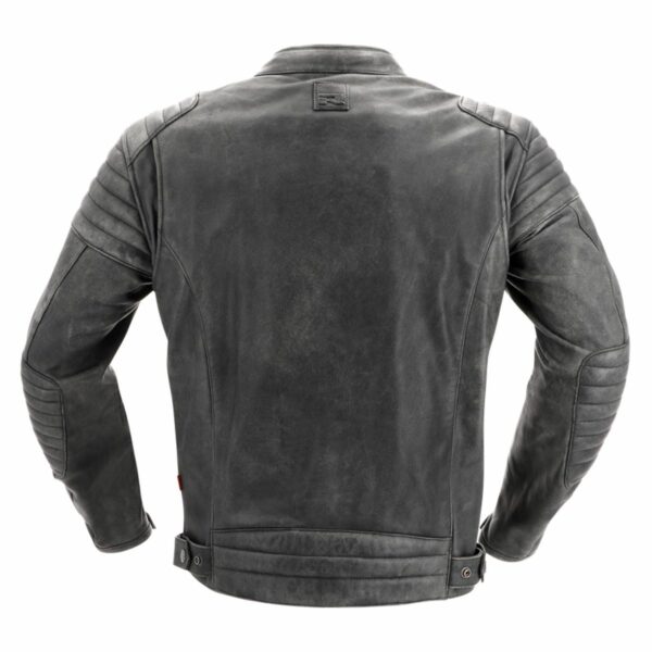 Motorbike Leather Jacket Vintage Style Leather Jacket - Image 4