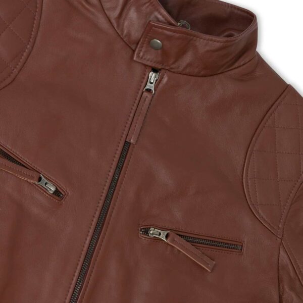 Premium Leather Jacket in Casual Look Comfortable Leather Jacket