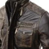 Vintage Distressed Brown for Motorcycle Bikers