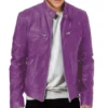 New Men's Clothing Men Leather Coat Stand Collar Punk Motorcycle Leather Jacket Spring Summer Fashion - Image 2