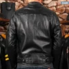 clothing Free shipping,Brand leather winter thicker Jacket men's genuine Leather biker jacket.motorcycle suede Plus size - Image 2
