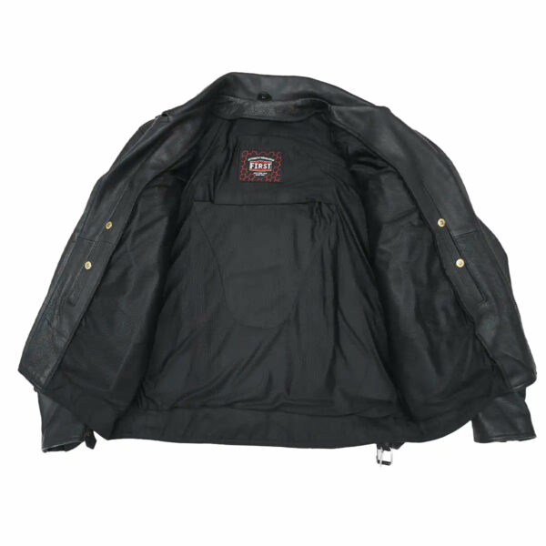 Motorbike Leather Jacket Mastermind Men's Motorcycle Leather Jacket - Image 11