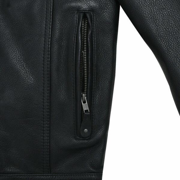 Motorbike Leather Jacket Mastermind Men's Motorcycle Leather Jacket - Image 7
