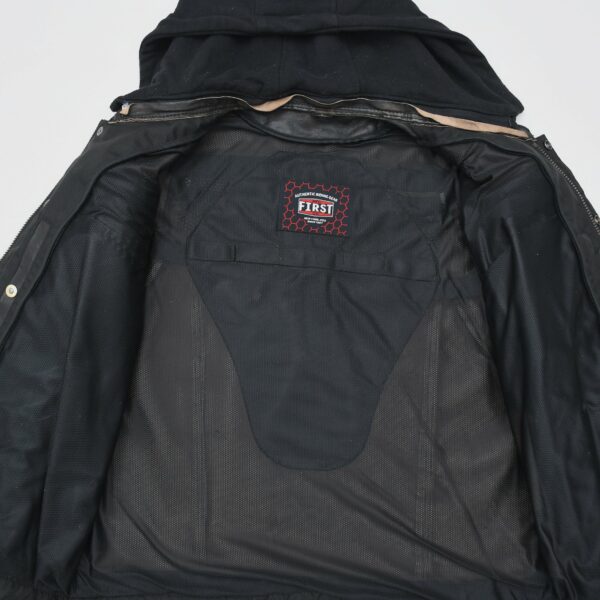 Motorbike Leather Jacket Vendetta Men's Motorcycle Leather Jacket - Image 7