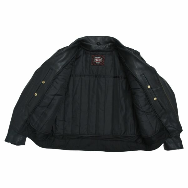 Motorbike Leather Jacket Mastermind Men's Motorcycle Leather Jacket - Image 3