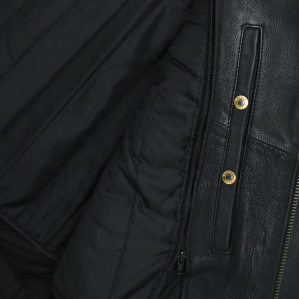Motorbike Leather Jacket Mastermind Men's Motorcycle Leather Jacket - Image 9