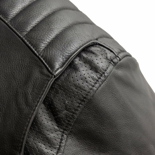 Motorbike Leather Jacket BiTurbo - Men's Leather Motorcycle Jacket - Image 5