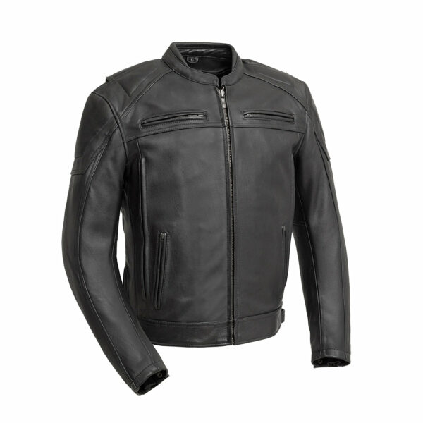 Motorbike Leather Jacket Chaos - Men's Leather Motorcycle Jacket
