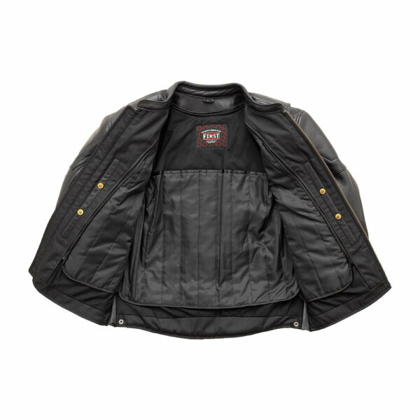 Motorbike Leather Jacket Chaos - Men's Leather Motorcycle Jacket - Image 3