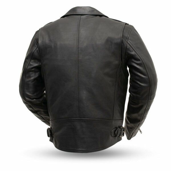Motorbike Leather Jacket Enforcer Men's Motorcycle Leather Jacket - Image 2