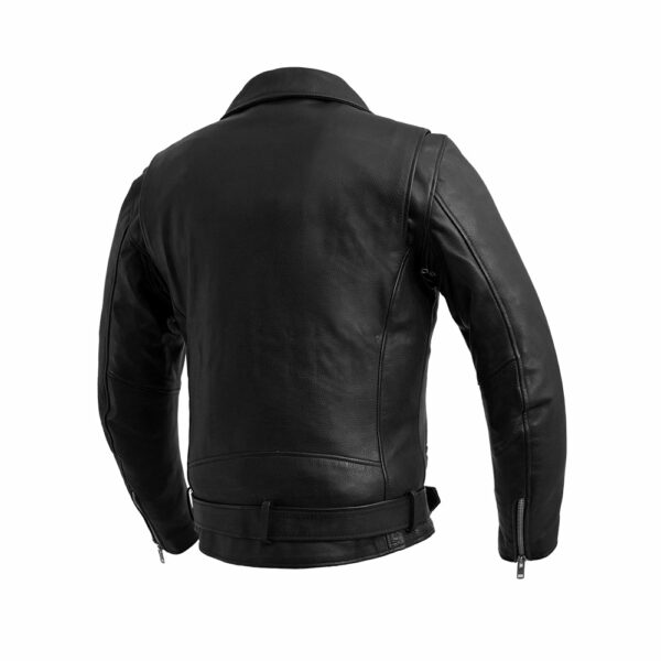 Motorbike Leather Jacket Fillmore Men's Motorcycle Leather Jacket - Image 16