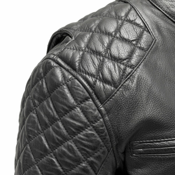 Motorbike Leather Jacket Grand Prix - Men's Leather Motorcycle Jacket - Image 3