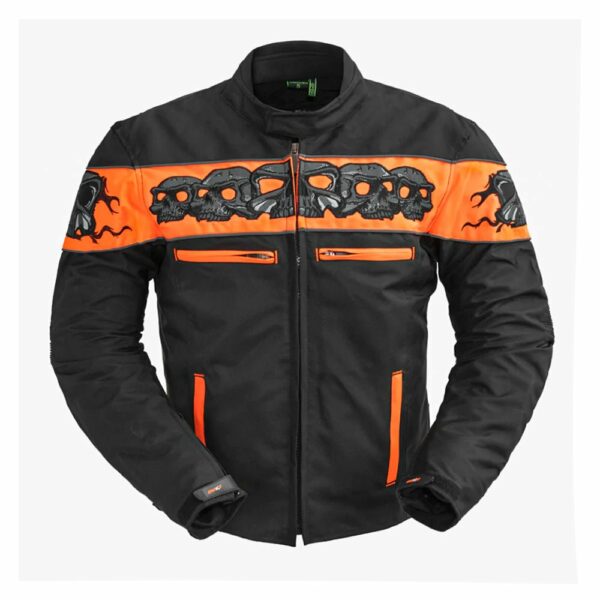 Motorbike Leather Jacket Immortal Men's Motorcycle Textile Jacket