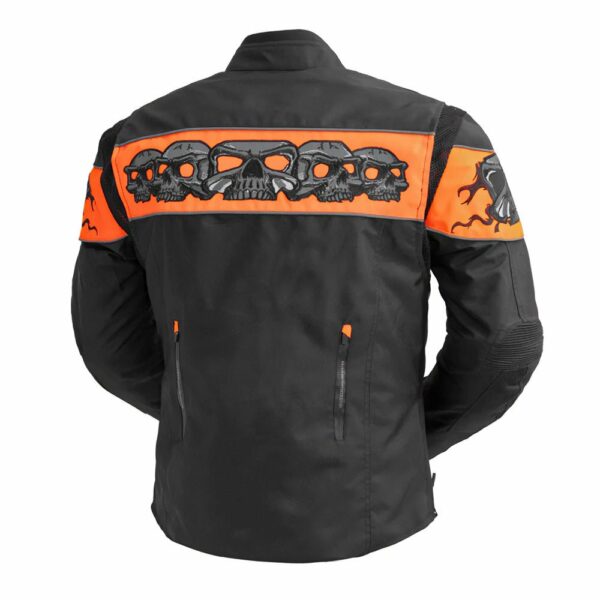 Motorbike Leather Jacket Immortal Men's Motorcycle Textile Jacket - Image 3