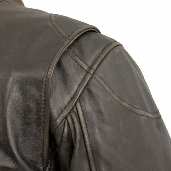 Motorbike Leather Jacket Indy Men's Motorcycle Leather Jacket - Image 12