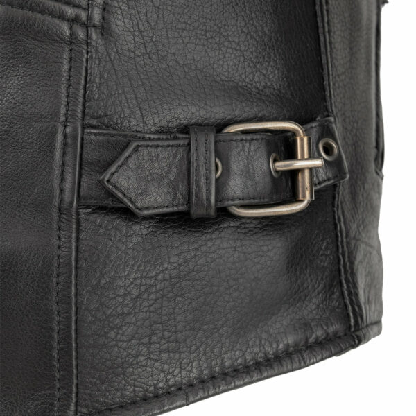 Motorbike Leather Jacket Indy Men's Motorcycle Leather Jacket - Image 4