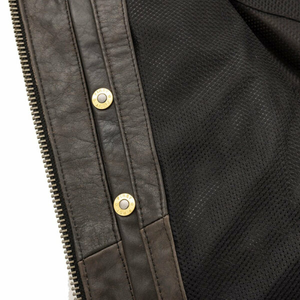 Motorbike Leather Jacket Indy Men's Motorcycle Leather Jacket - Image 11