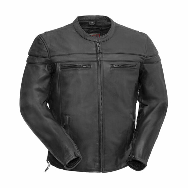 Motorbike Leather Jacket Maverick Men's Motorcycle Leather Jacket
