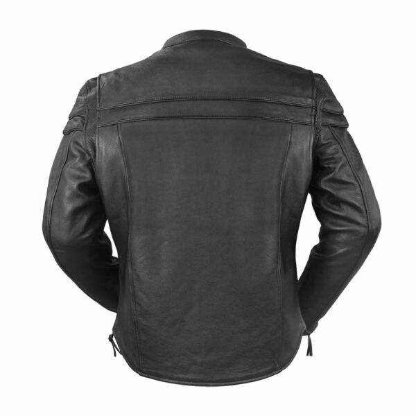 Motorbike Leather Jacket Maverick Men's Motorcycle Leather Jacket - Image 2