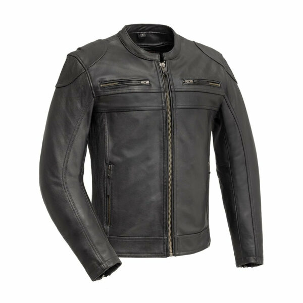 Motorbike Leather Jacket Nemesis Men's Motorcycle Leather Jacket