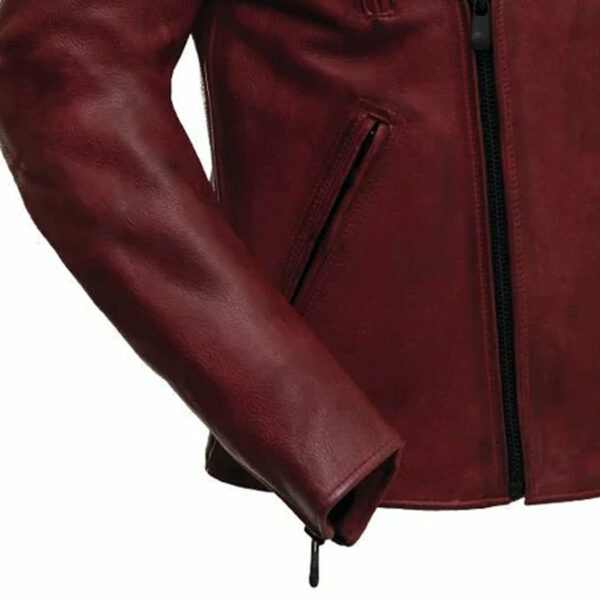 Motorbike Leather Jacket Night Rider Men's Motorcycle Leather Jacket - Image 8