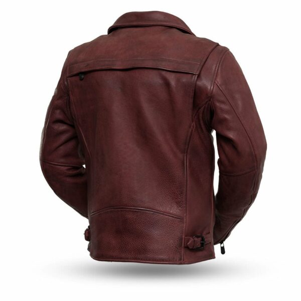 Motorbike Leather Jacket Night Rider Men's Motorcycle Leather Jacket - Image 7
