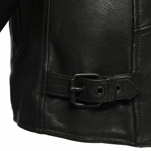Motorbike Leather Jacket Night Rider Men's Motorcycle Leather Jacket - Image 3