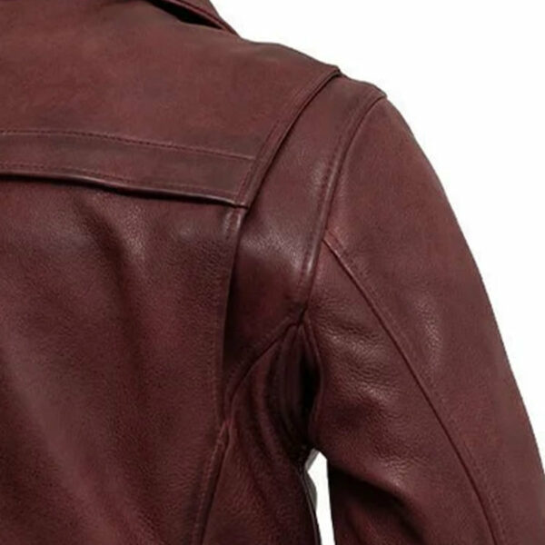 Motorbike Leather Jacket Night Rider Men's Motorcycle Leather Jacket - Image 10
