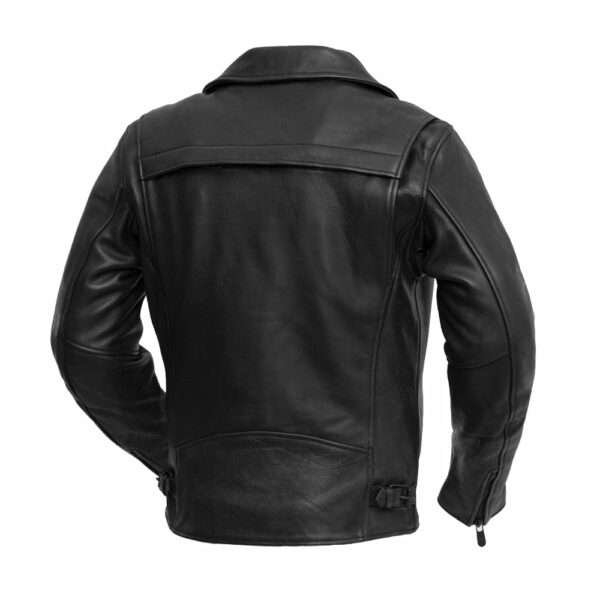 Motorbike Leather Jacket Night Rider Men's Motorcycle Leather Jacket - Image 2