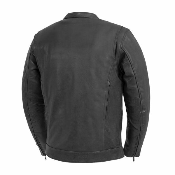 Motorbike Leather Jacket Raider Men's Motorcycle Leather Jacket - Image 2