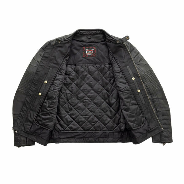 Motorbike Leather Jacket Raptor Men's Motorcycle Leather Jacket - Image 3