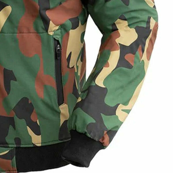 Motorbike Leather Jacket Reign Men's Breathable Rain Jacket - Image 10