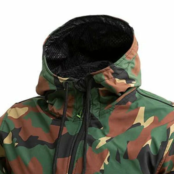 Motorbike Leather Jacket Reign Men's Breathable Rain Jacket - Image 11