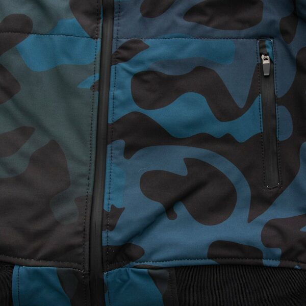 Motorbike Leather Jacket Reign Men's Breathable Rain Jacket - Image 4