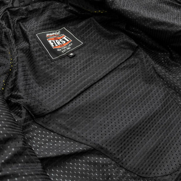 Motorbike Leather Jacket Reign Men's Breathable Rain Jacket - Image 7