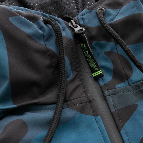 Motorbike Leather Jacket Reign Men's Breathable Rain Jacket - Image 3