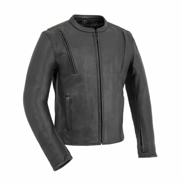 Motorbike Leather Jacket Revolt Men's Motorcycle Leather Jacket