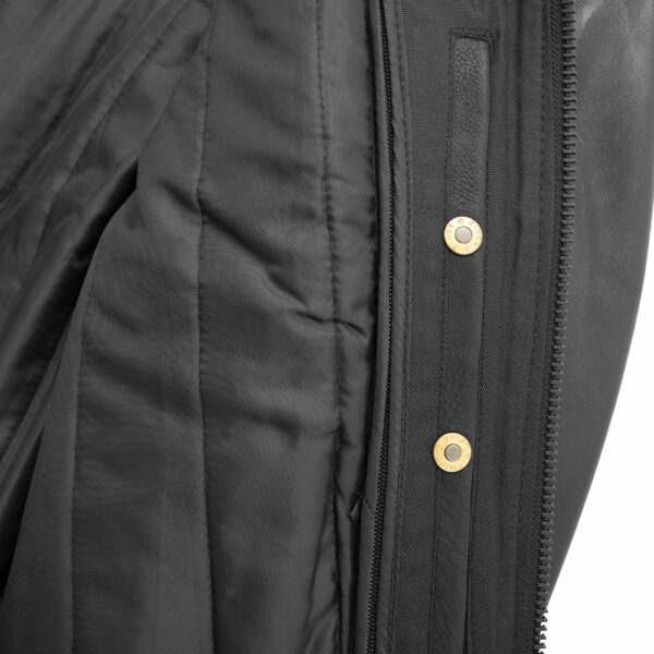 Motorbike Leather Jacket Revolt Men's Motorcycle Leather Jacket - Image 6