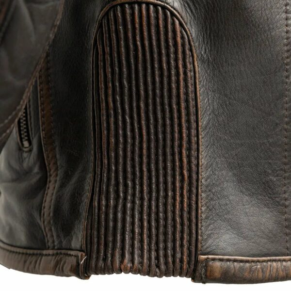 Motorbike Leather Jacket Rider Club - Men's Leather Motorcycle Jacket - Image 5