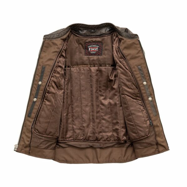 Motorbike Leather Jacket Rocky Men's Motorcycle Leather Jacket - Image 7