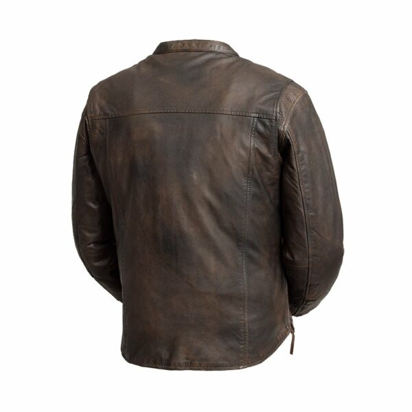 Motorbike Leather Jacket Rocky Men's Motorcycle Leather Jacket - Image 6