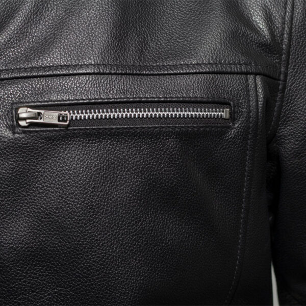 Motorbike Leather Jacket Rocky Men's Motorcycle Leather Jacket - Image 3