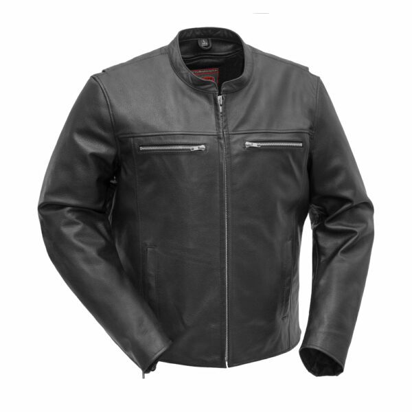 Motorbike Leather Jacket Rocky Men's Motorcycle Leather Jacket