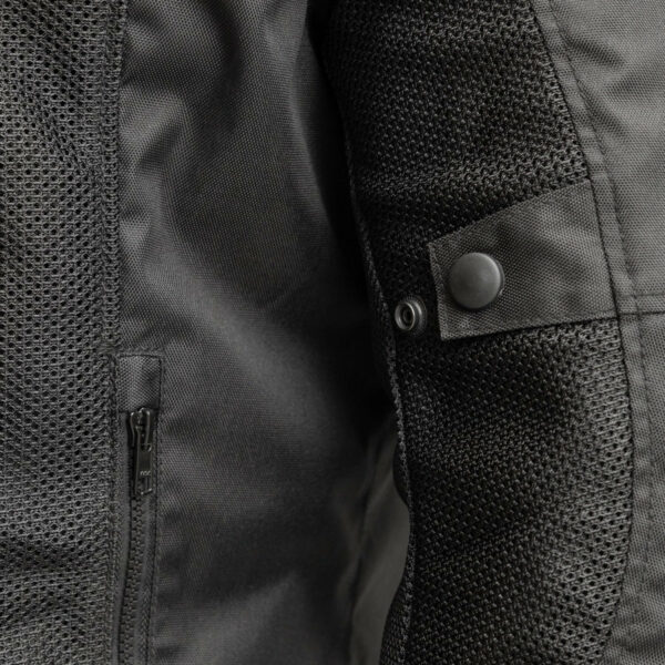 Motorbike Leather Jacket Storm Men's Cordura Textile Jacket - Image 4