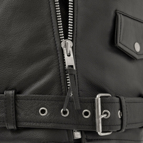 Motorbike Leather Jacket Superstar Men's Motorcycle Leather Jacket - Image 3