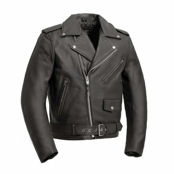 Motorbike Leather Jacket Superstar Men's Motorcycle Leather Jacket