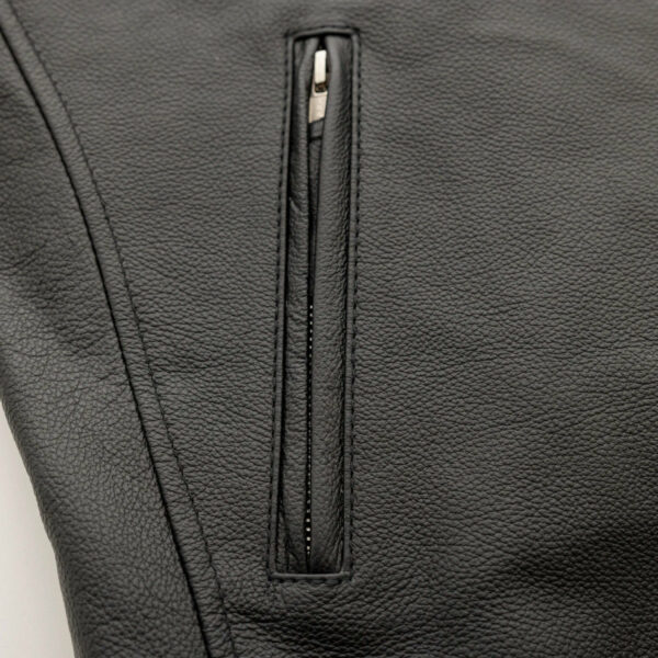 Motorbike Leather Jacket Titan Men's Motorcycle Leather Jacket - Image 4