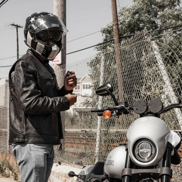 Motorbike Leather Jacket Top Performer Men's Motorcycle Leather Jacket - Image 7