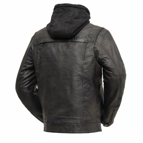 Motorbike Leather Jacket Vendetta Men's Motorcycle Leather Jacket - Image 2