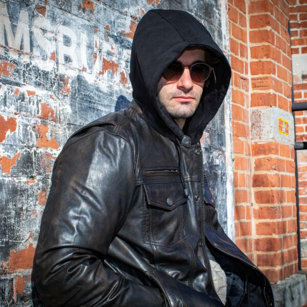 Motorbike Leather Jacket Vendetta Men's Motorcycle Leather Jacket - Image 3